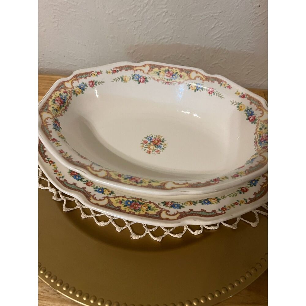 Mount Clemens Pottery Bowl and Platter